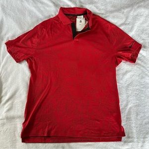 Nike Tiger Woods Dri-FIT ADV Golf Polo - Red